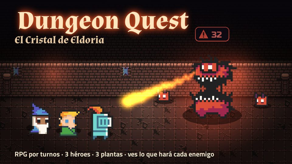 Portada de Dungeon Quest